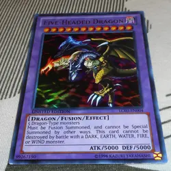 Yu-Gi-Oh TCG - LC03-EN004 - Five-Headed Dragon - Ultra Rare Limited Edition - Image 3