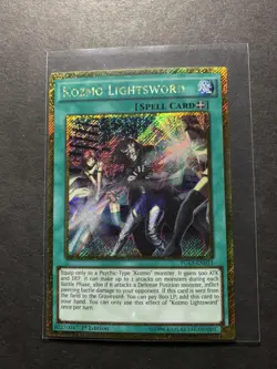 Yugioh - Kozmo Lightsword (Gold Rare) (1st Edition) - PGL3-EN033 (P) - Image 1