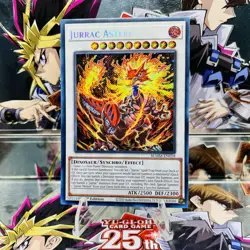 Yugioh Jurrac Astero BLMM-EN018 Secret Rare 1st Ed Near Mint - Image 1