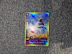 One Piece Card Game Gum-Gum Jet Gatling (Alternate Art) OP03-072 R English NM - Image 1