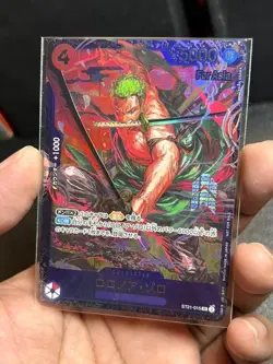 Luffy Zoro ST21-014 015 SR Flagship Battle Promo Set One Piece Card Japan Sealed - Image 4