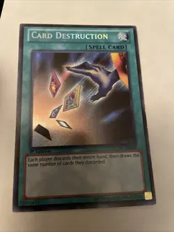 Card Destruction LCYW-EN060 Legendary Collection 3: Yugi's World 1st Edition - Image 1