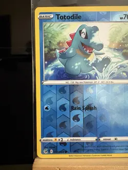 TOTODILE - 55/264 Fusion Strike NM - Reverse Holo Common - Pokemon TCG Card - Image 2