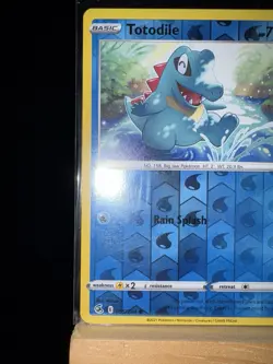 TOTODILE - 55/264 Fusion Strike NM - Reverse Holo Common - Pokemon TCG Card - Image 5