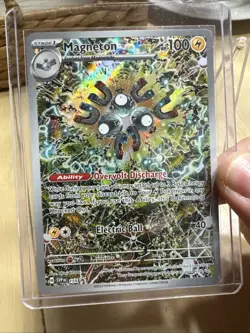 Pokemon TCG Magneton SVP 159 Surging Sparks Promo Card Sealed FREE SHIPPING - Image 1