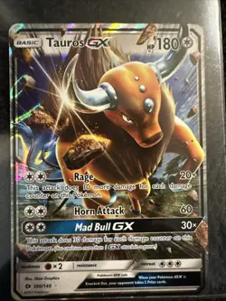 Tauros GX 190/149 Pokemon Trading Card Game Card Holo Rare - Image 1