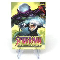 Marvel Card Black Cat Mysterio 55 Comic Covers Fleer Upper Deck Renditions [NM] - Image 1