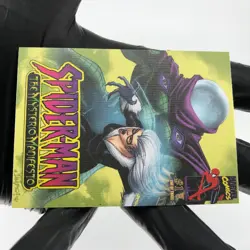 Marvel Card Black Cat Mysterio 55 Comic Covers Fleer Upper Deck Renditions [NM] - Image 5