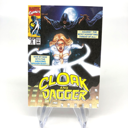 Marvel Card Cloak & Dagger 84 Comic Covers Fleer Upper Deck Renditions [NM] - Image 1