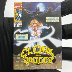 Marvel Card Cloak & Dagger 84 Comic Covers Fleer Upper Deck Renditions [NM] - Image 2