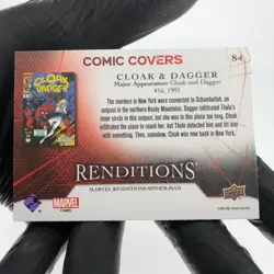 Marvel Card Cloak & Dagger 84 Comic Covers Fleer Upper Deck Renditions [NM] - Image 4