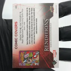 Marvel Card Doctor Octopus 66 Comic Covers Fleer Upper Deck Renditions [NM] - Image 3