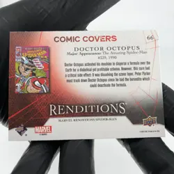 Marvel Card Doctor Octopus 66 Comic Covers Fleer Upper Deck Renditions [NM] - Image 4