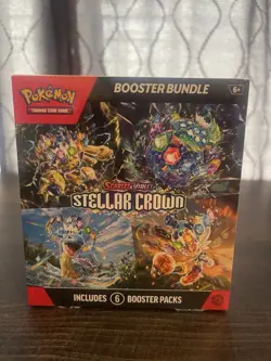Pokemon Trading Card Games Scarlet & Violet 7 Stellar Crown Booster Bundle - Image 1