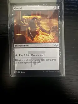 Greed #274 (NM) Modern Horizons 2 MH2 Magic MTG - Image 1