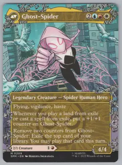 MTG - Gwen Stacy (0209) (Borderless) - Spider-Man (SPM) -r543 - Image 2