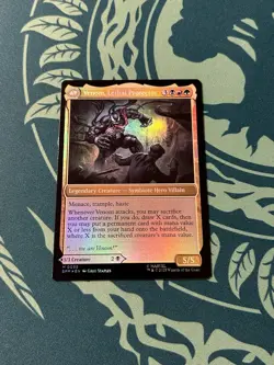 Eddie Brock Venom, Lethal Protector 0055 Foil Marvel’s Spider-Man SPM MTG Magic - Image 2