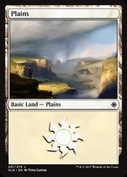 Plains (261) - Light Play MTG Ixalan - Image 1