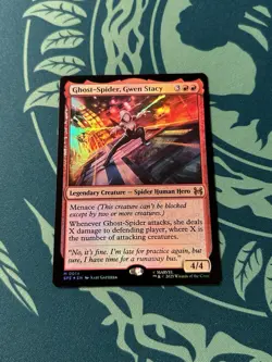 Ghost-Spider, Gwen Stacy 0014 Foil Marvel’s Spider-Man Eternal Legal SPE MTG - Image 1