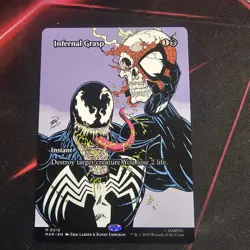 Infernal Grasp (Borderless) 0018 - Marvel's Spider-Man MTG NM/M Ships Now - Image 1
