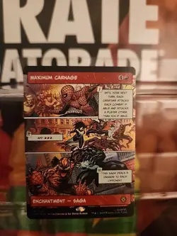 MTG Maximum Carnage 0225 Foil (Borderless) R Marvel's Spider-Man NM SPM - Image 1