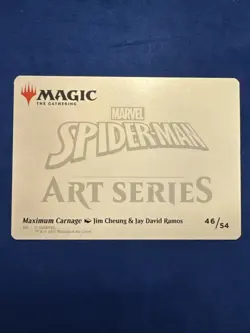 Maximum Carnage (46/54) Art Series (Art Card) MTG Spider-Man Magic The Gathering - Image 2
