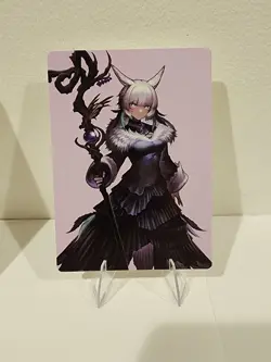Gold Signature Art Series Final Fantasy MTG Golbez 45, Edgar 27, Y'shtola 53 NM - Image 2