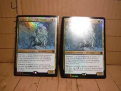 lot of 2 arahbo, roar of the world mtg - Image 1