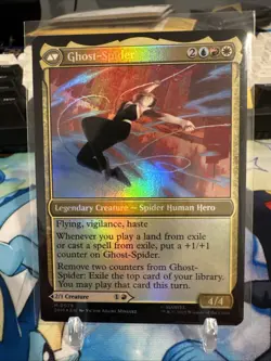MTG ~ Gwen Stacy/Ghost-Spider ~ Mythic FOIL #0078 - Marvel’s Spider-Man : NM - Image 2