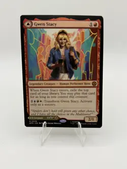 MTG Universes Beyond Marvel Spider-Man #0078 Gwen Stacy / Ghost-Spider - Image 1