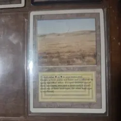 Magic The Gathering REVISED SAVANNAH dual land card MTG - Image 1