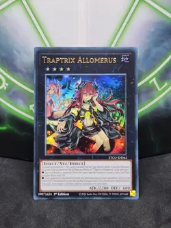 Yugioh Traptrix Allomerus ETCO-EN045 Ultra Rare 1st Edition NM - Image 1