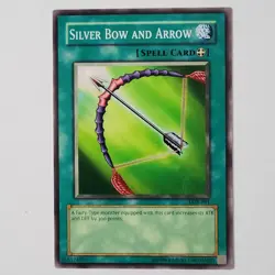 Silver Bow and Arrow - LOB-091 - NM/VLP - Common - Unlimited - Yugioh - Image 1