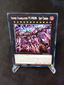 YuGiOh! Super Starslayer TY-PHON - Sky Crisis RA04-EN072 Secret Rare - Near Mint - Image 1