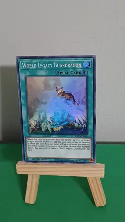 Yugioh World Legacy Guardragon Spell Card KICO-EN056 Super Rare King's Court - Image 1