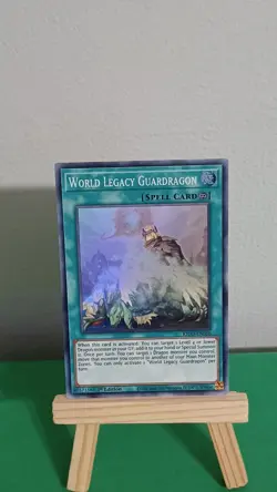 Yugioh World Legacy Guardragon Spell Card KICO-EN056 Super Rare King's Court - Image 2