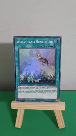 Yugioh World Legacy Guardragon Spell Card KICO-EN056 Super Rare King's Court - Image 3