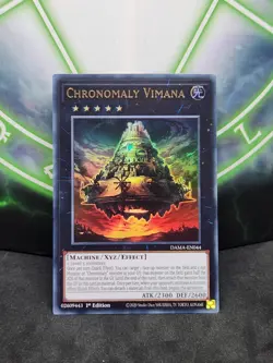 Yugioh Chronomaly Vimana DAMA-EN044 Ultra Rare 1st Edition NM - Image 1