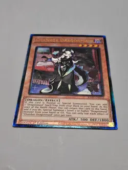 Yugioh Chamber Dragonmaid RA04-EN032 Prismatic Ultimate Rare 1st Ed NM - Image 1