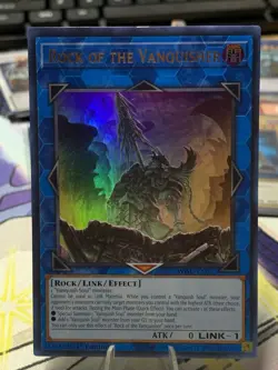 *** ROCK OF THE VANQUISHER *** ULTRA RARE WISU-EN022 MINT/NM YUGIOH! - Image 1