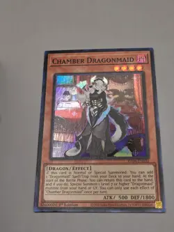 Chamber Dragonmaid - RA04-EN032 - NM - Super Rare - 1st ed - Yugioh - Image 2