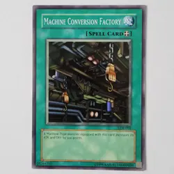 Machine Conversion Factory - LOB-096 - LP - Common - Unlimited - Yugioh - 1996 - Image 1