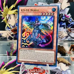 Yugioh K9-04 Noroi DOOD-EN025 Ultra Rare 1st Ed Near Mint - Image 1