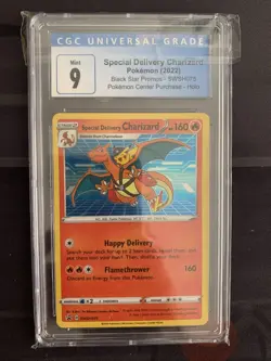 Special Delivery Charizard SWSH075 Holo Promo Card Sword&Shield - Image 1