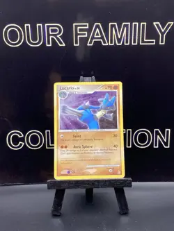 Lucario LV.30 3/11 Holo Promo Card DP Trainer Kit: Pokemon MP 2007 - Image 1