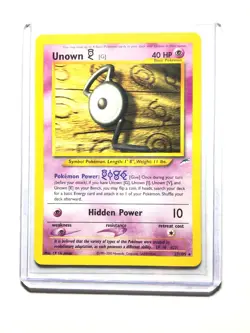 UNOWN G - 27/105 - Neo Destiny - Rare - Pokemon Card - NM - Image 1
