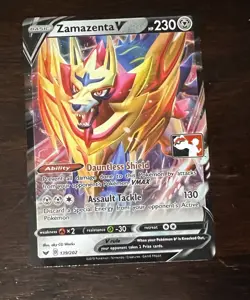 Zamazenta V - 139/202 Prize Pack 1 Series Promo MINT/NM - Pokemon Card - Image 1