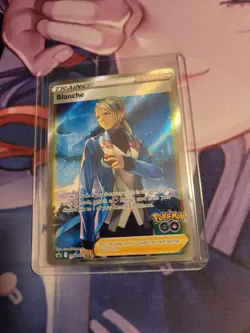 Pokemon Go TCG: Sword & Shield Promo Full Art Blanche Ultra Rare Card SWSH227 FA - Image 1