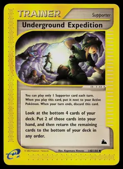 Pokemon Card - Underground Expedition Skyridge 140/144 Non Holo - Image 1