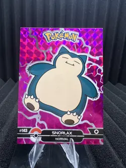 Snorlax #143 - Prizm Holo Box Hit - Crystal Dark Black - Pokemon Card - Image 1